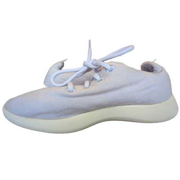 Allbirds Wool Runners Light Blue Lace Up Sneakers Womenβs 8 - Picture 6 of 10